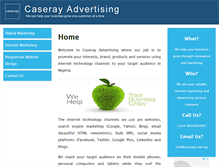 Tablet Screenshot of caseray.com.ng
